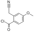 p-Anisoyl chloride, 2-(cyanomethyl)- (8CI) CAS#: 24634-12-6