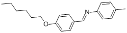 p-Hexyloxybenzylidenep-Toluidine CAS#: 25959-51-7
