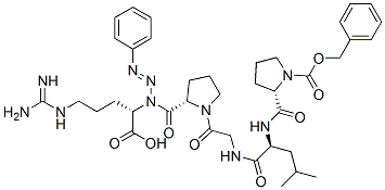 phenylazobenzyloxycarbonyl-prolyl-leucyl-glycyl-prolyl-arginine CAS#: 20283-89-0