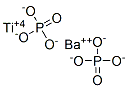 phosphoric acid, barium titanium salt CAS#: 21028-49-9