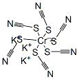 potassium hexathiocyanatochromate(III) CAS#: 15530-47-9