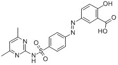 salazosulfadimidine CAS#: 2315-08-4