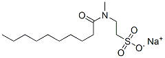 sodium 2-(decanoyl-methyl-amino)ethanesulfonate CAS#: 20461-70-5