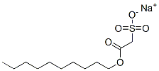 sodium 2-(decyloxy)-2-oxoethane-1-sulphonate CAS#: 29444-28-8