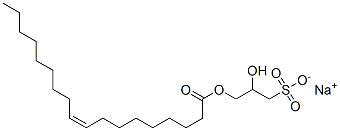 sodium 2-hydroxy-3-sulphonatopropyl oleate CAS#: 22882-36-6
