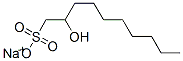 sodium 2-hydroxydecanesulphonate CAS#: 20275-70-1