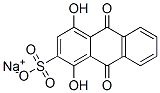 sodium 9,10-dihydro-1,4-dihydroxy-9,10-dioxoanthracene-2-sulphonate CAS#: 22297-70-7