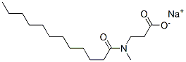 sodium N-methyl-N-(1-oxododecyl)-beta-alaninate CAS#: 21539-58-2