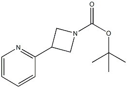 tert-butyl 3-(pyridin-2-yl)azetidine-1-carboxylate CAS#: 206446-39-1
