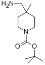 tert-butyl 4-(aminomethyl)-4-methylpiperidine-1-carboxylate CAS#: 236406-22-7