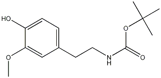 tert-butyl 4-hydroxy-3-methoxyphenethylcarbamate CAS#: 23699-77-6
