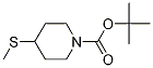 tert-butyl 4-(methylthio)piperidine-1-carboxylate CAS#: 208245-69-6