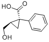trans-2-(Hydroxymethyl)-1-phenylcyclopropanecarboxylic acid CAS#: 22613-99-6