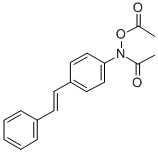 trans-N,O-Diacetyl-N-(p-styrylphenyl)hydroxylamine CAS#: 26488-34-6