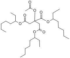 tris(2-ethylhexyl) 2-(acetyloxy)propane-1,2,3-tricarboxylate CAS#: 144-15-0