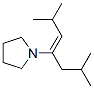 1-(1-Isobutyl-3-methyl-1-butenyl)pyrrolidine CAS#: 3494-04-0