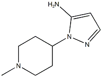 1-(1-METHYLPIPERIDIN-4-YL)-1H-PYRAZOL-5-AMINE CAS#: 3524-30-9