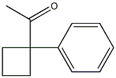 1-(1-Phenylcyclobutyl)ethanone CAS#: 3972-67-6