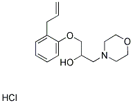 1-(2-ALLYLPHENOXY)-3-MORPHOLIN-4-YLPROPAN-2-OL HYDROCHLORIDE CAS#: 292062-11-4