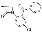 1-(2-BENZOYL-4-CHLOROPHENYL)-3,3-DIMETHYL-2-AZETANONE CAS#: 303985-84-4