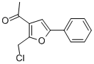 1-(2-(CHLOROMETHYL)-5-PHENYLFURAN-3-YL)ETHANONE CAS#: 281198-93-4
