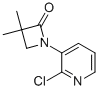 1-(2-CHLOROPYRIDIN-3-YL)-3,3-DIMETHYLAZETIDIN-2-ONE CAS#: 339100-95-7