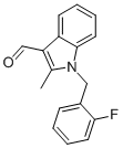 1-(2-FLUORO-BENZYL)-2-METHYL-1H-INDOLE-3-CARBALDEHYDE CAS#: 347323-87-9