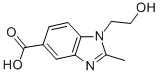 1-(2-HYDROXY-ETHYL)-2-METHYL-1H-BENZOIMIDAZOLE-5-CARBOXYLIC ACID CAS#: 279227-02-0