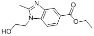 1-(2-HYDROXY-ETHYL)-2-METHYL-1H-BENZOIMIDAZOLE-5-CARBOXYLIC ACID ETHYL ESTER CAS#: 299927-12-1