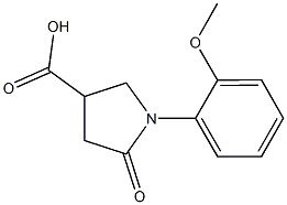 1-(2-METHOXY-PHENYL)-5-OXO-PYRROLIDINE-3-CARBOXYLIC ACID CAS#: 39629-90-8