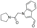 1-(2-OXO-2-PYRROLIDIN-1-YL-ETHYL)-1H-INDOLE-3-CARBALDEHYDE CAS#: 347320-40-5