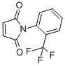 1-(2-TRIFLUOROMETHYL-PHENYL)-PYRROLE-2,5-DIONE CAS#: 34520-59-7