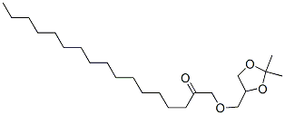 1-[(2,2-Dimethyl-1,3-dioxolan-4-yl)methoxy]-2-heptadecanone CAS#: 39033-40-4