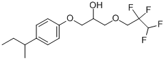 1-(2,2,3,3-TETRAFLUOROPROPOXY)-3-(4-SEC-BUTYLPHENOXY)-2-PROPANOL CAS#: 308362-88-1