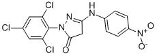 1-(2,4,6-TRICHLOROPHENYL)-3-(P-NITROANILINO)-2-PYRAZOLINE-5-ONE CAS#: 34320-82-6