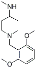 1-(2,6-DIMETHOXYBENZYL)-N-METHYLPIPERIDINE-4-AMINE CAS#: 397244-99-4