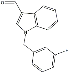 1-(3-FLUOROBENZYL)-1H-INDOLE-3-CARBALDEHYDE CAS#: 347323-97-1