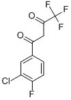 1-(3-chloro-4-fluorophenyl)-4,4,4-trifluorobutane-1,3-dione CAS#: 38440-19-6
