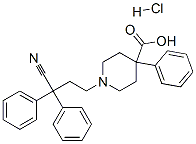 1-(3-cyano-3,3-diphenylpropyl)-4-phenylpiperidine-4-carboxylic acid monohydrochloride CAS#: 35607-36-4