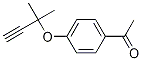 1-(4-(2-Methylbut-3-yn-2-yloxy)phenyl)ethanone CAS#: 35816-87-6