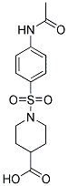 1-(4-ACETYLAMINO-BENZENESULFONYL)-PIPERIDINE-4-CARBOXYLIC ACID CAS#: 314744-44-0