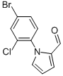 1-(4-BROMO-2-CHLOROPHENYL)-1H-PYRROLE-2-CARBOXALDEHYDE CAS#: 299167-94-5