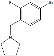 1-(4-BROMO-2-FLUOROBENZYL)PYRROLIDINE, 98% MIN. CAS#: 283173-83-1