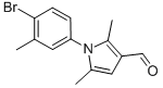 1-(4-BROMO-3-METHYLPHENYL)-2,5-DIMETHYL-1H-PYRROLE-3-CARBALDEHYDE CAS#: 347331-84-4