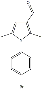 1-(4-BROMO-PHENYL)-2,5-DIMETHYL-1H-PYRROLE-3-CARBALDEHYDE CAS#: 347331-78-6