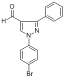 1-(4-Bromophenyl)-3-phenyl-1H-pyrazole-4-carboxaldehyde CAS#: 36640-49-0