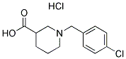 1-(4-CHLORO-BENZYL)-PIPERIDINE-3-CARBOXYLIC ACID HYDROCHLORIDE CAS#: 308362-92-7