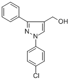 (1-(4-CHLOROPHENYL)-3-PHENYL-1H-PYRAZOL-4-YL)METHANOL CAS#: 36640-62-7