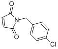 1-((4-CHLOROPHENYL)METHYL)-1H-PYRROLE-2,5-DIONE CAS#: 34569-29-4