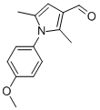 1-(4-METHOXY-PHENYL)-2,5-DIMETHYL-1H-PYRROLE-3-CARBALDEHYDE CAS#: 347331-30-0